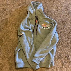 RedBull men’s zip up insulated hoodie.